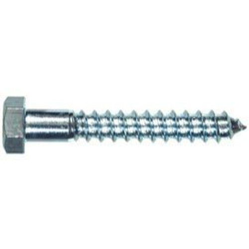 Brighton-Best  3/8" x 4" Hex Head Lag Screws Zinc Plated - 50 per Box (486364) Image 0