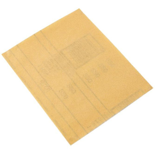 3M 10002  220 Grit 9" x 11" Garnet Open Coat Sandpaper (110N) A weight - 100 Sheets per Sleeve Image 0