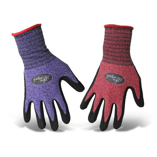 Boss 8444XS  Guardian Angel Dotted Nitrile Palm Knit Wrist - X-Small Image 0