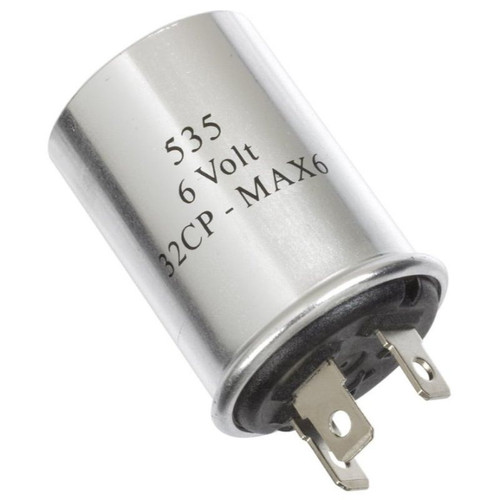 Bussmann 535  6 Volt 5.2 Amp Thermal 3 Blade Flasher Image 0