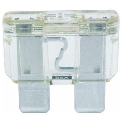 Bussmann ATC-25  Clear ATC 25 Amp Fast-Acting Automotive Blade Fuses - 5 per Box Image 0