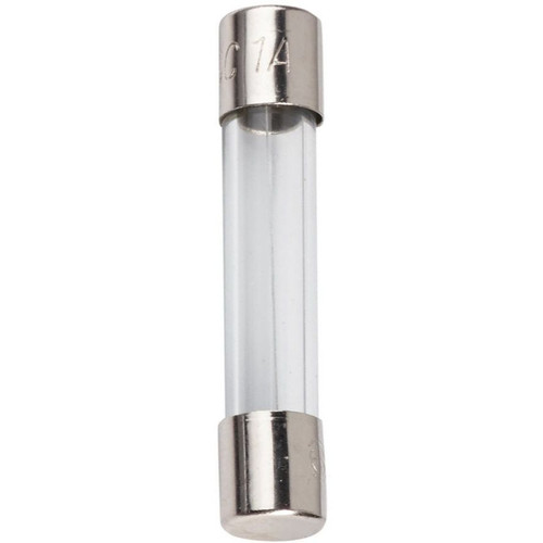 Bussmann BP/AGC-1-RP  AGC 1 Amp Fast-Acting Glass Tube Fuses 1/4" x 1-1/4" - 5 per Card Image 0