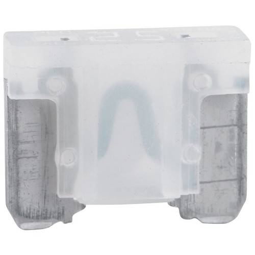 Bussmann BP/ATM-25LP-RP  Clear ATM Low-Profile 25 Amp Fast-Acting Automotive Mini Blade Fuses - 5 per Card Image 0