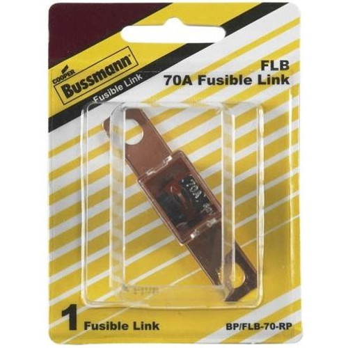 Bussmann BP/FLB-70-RP  Bolt-Mount 70 Amp Fusible Link for 13/16" Bolt Terminal Image 0