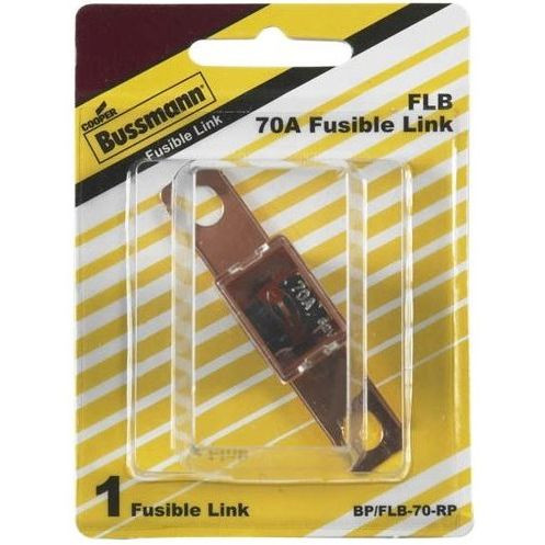 Bussmann BP/FLB-70-RP  Bolt-Mount 70 Amp Fusible Link for 13/16" Bolt Terminal Image 0