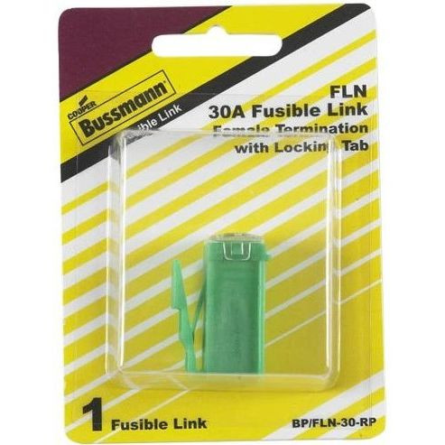 Bussmann BP/FLN-30-RP  Female Termination 30 Amp Fusible Link with Locking Tab Image 0