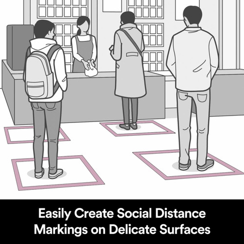 3M 2080-1.5A  1-1/2" x 60-yd Scotch Delicate Surface Painter's Tape Image 2