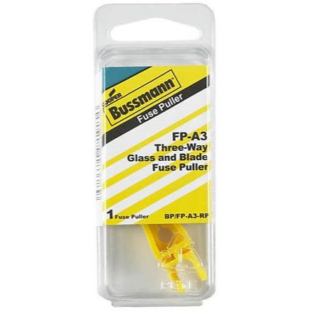 Bussmann BP/FP-A3-RP  3-Way Automotive Blade and Glass Tube Fuse Puller Image 1
