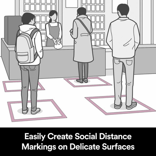 3M 2080-2A  2" x 60-yd Scotch Delicate Surface Painter's Tape Image 2