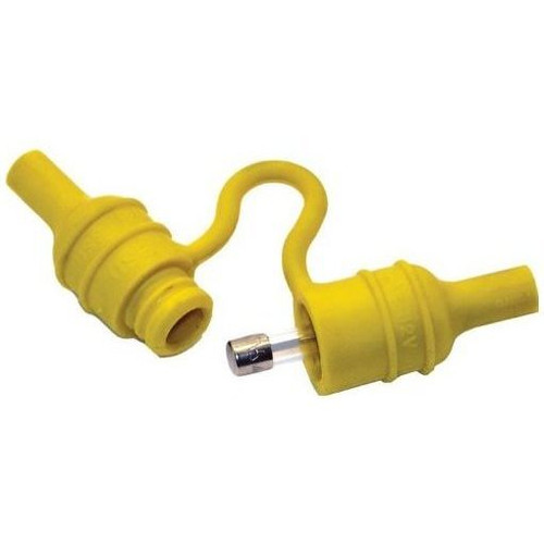 Bussmann BP/HFB-RP   In-Line Water-Resistant 1/4" x 1-1/4" Glass Tube Fuse Holder (30 Amp Max) Image 3