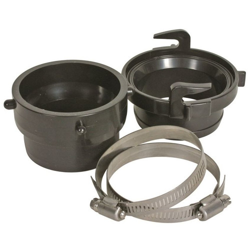 Camco 39543  3" RV Sewer Twist Connect Kit Image 0 Camco 39543  3" RV Sewer Twist Connect Kit Image 0