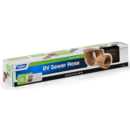 Camco 39621  10' Heavy Duty RV Sewer Hose Image 1