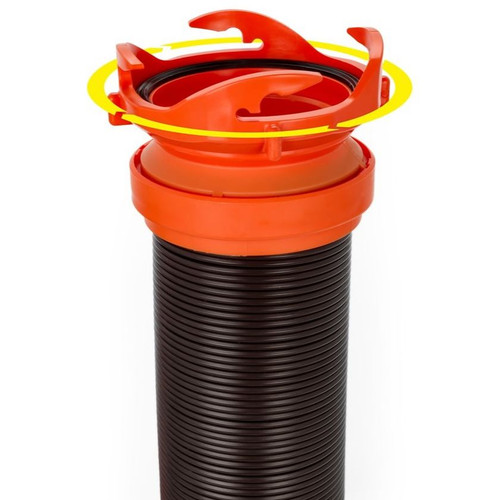 Camco 39761  15' RhinoFLEX RV Sewer Hose Kit Image 2