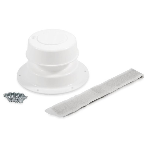 Camco 40033  RV Replace-All Plumbing Vent Kit - Polar White Image 2