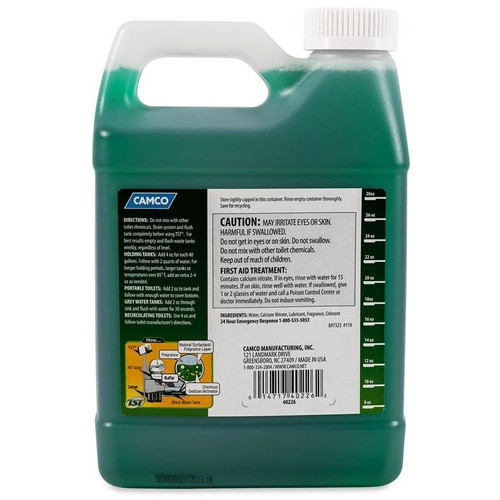 Camco 40226  TST Fresh Scent RV Holding Tank Toilet Treatment - 32 oz Image 2