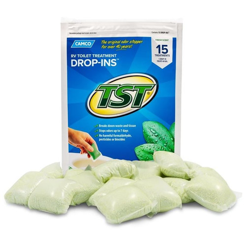 Camco 40264  RV TST Drop-Ins - 15 Treatments Image 0