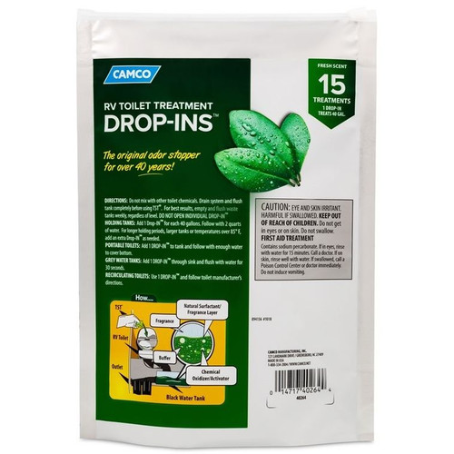 Camco 40264  RV TST Drop-Ins - 15 Treatments Image 2