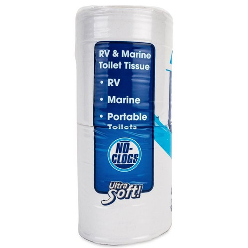 Camco 40274  2 Ply RV and Marine Toilet Tissue - 4 Rolls per Package Image 3