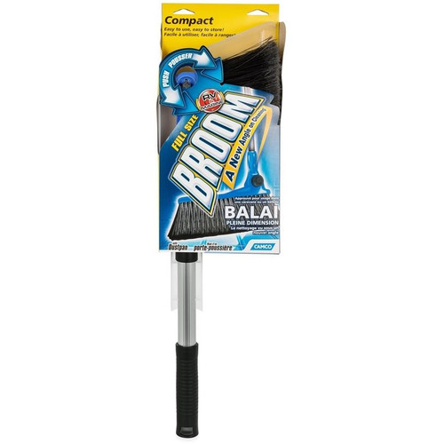 Camco 43623  RV Broom and Dustpan Image 1