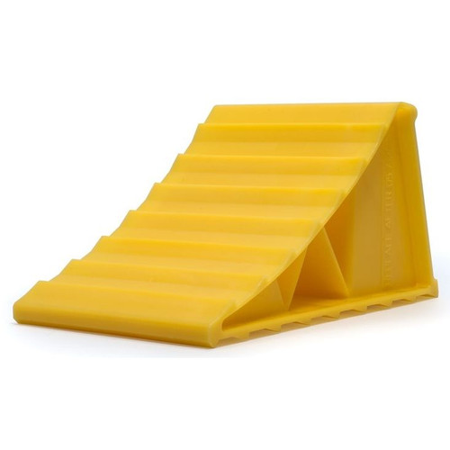 Camco 44412  RV Wheel Chock - Yellow Image 0