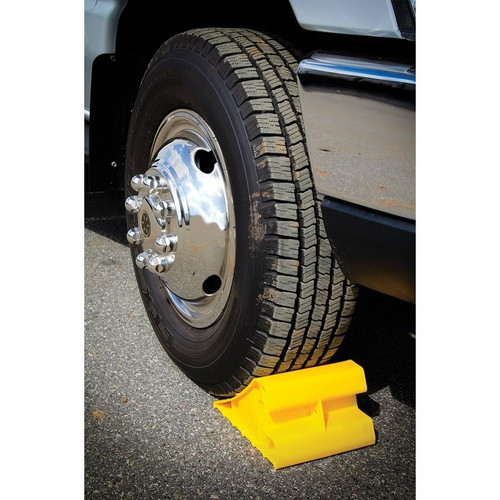 Camco 44492  RV Super Wheel Chock - Yellow Image 4