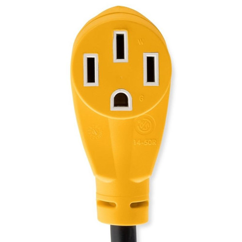 Camco 55183  18"  RV Electrical Adapter 30M/50F Power Grip Image 4