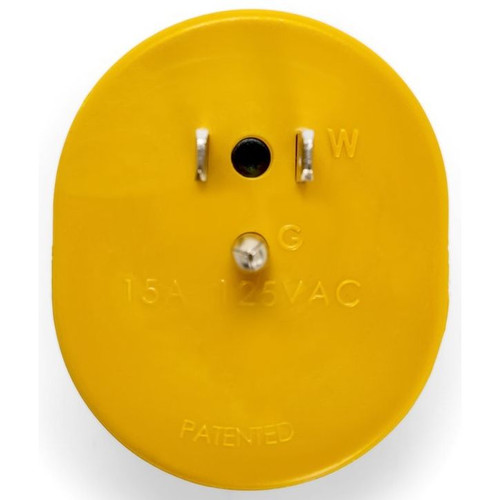 Camco 55223  Power Grip 15M/30F 125V RV Adapter Image 2