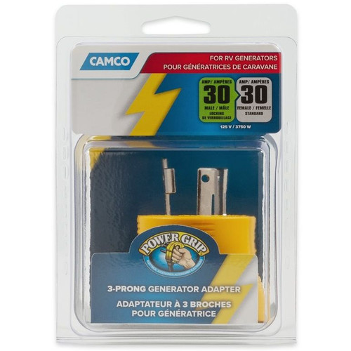 Camco 55333  RV 3-Prong Generator Adapter 30A Image 2