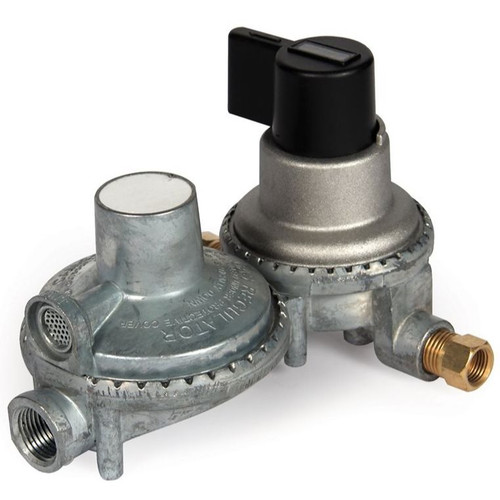 Camco 59005  RV Propane Double-Stage Auto-Changeover Regulator Image 0