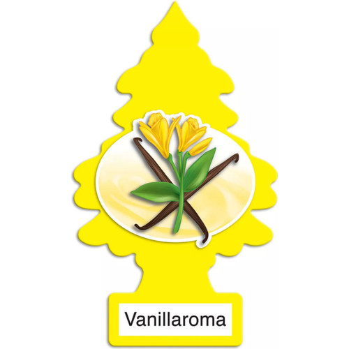 Little Trees U1P10105  Car Air Freshener Vanillaroma Scent - Single Tree per Package Image 0