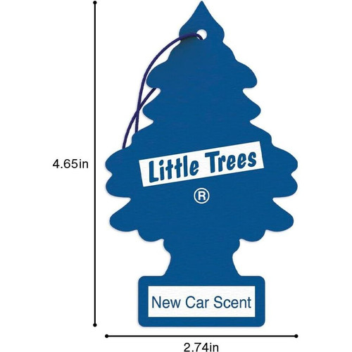 Little Trees U1P10189  Car Air Freshener New Car Scent - Single Tree per Package Image 6