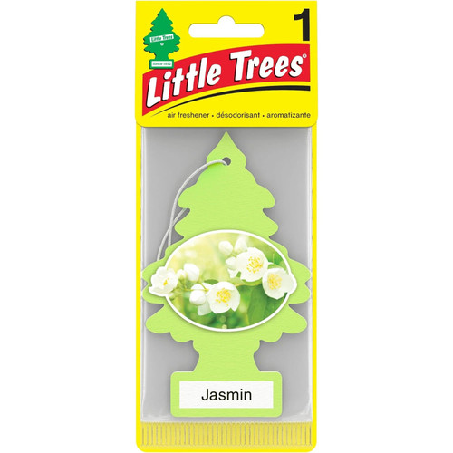 Little Trees U1P10433  Car Air Freshener Jasmin Scent - Single Tree per Package Image 1