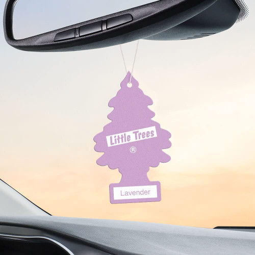 Little Trees U1P10435  Car Air Freshener Lavender Scent - Single Tree per Package Image 3