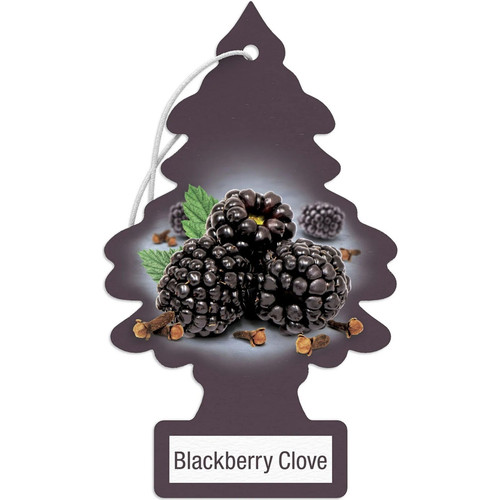 Little Trees U1P17343  Car Air Freshener Blackberry Clove Scent - Single Tree per Package Image 0