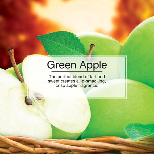 Little Trees U3S32016  Car Air Freshener Green Apple Scent - 3 Trees per Package Image 4