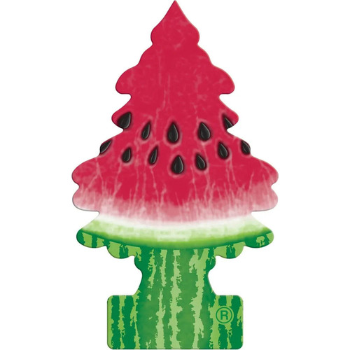 Little Trees U3S32020  Car Air Freshener Watermelon Scent - 3 Trees per Package Image 0