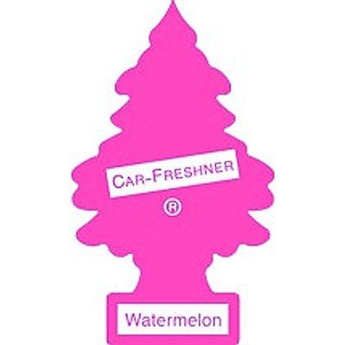 Little Trees U3S32020  Car Air Freshener Watermelon Scent - 3 Trees per Package Image 0