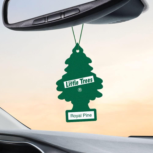 Little Trees U6P60101  Car Air Freshener Royal Pine Scent - 6 Trees per Package Image 3