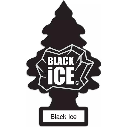 Little Trees U6P60155  Car Air Freshener Black Ice Scent - 6 Trees per Package Image 0