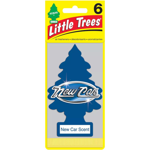 Little Trees U6P60189  Car Air Freshener New Car Scent - 6 Trees per Package Image 1