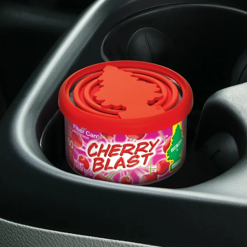 Little Trees UFC-17811-24  Fiber Can Air Freshener Cherry Blast Scent Image 4