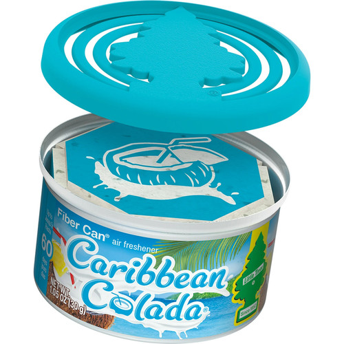 Little Trees UFC-17824-24  Fiber Can Air Freshener Caribbean Colada Scent Image 5