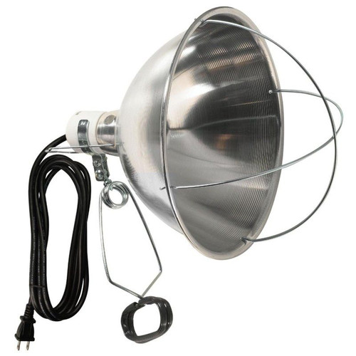 Southwire 0167 10-1/2" Brooder Reflector Lamp with 8' Cord and Clamp Image 1