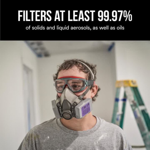 3M 62093  Performance Hard Case Particulate Reusable Respirator Image 4