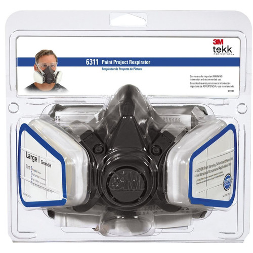 3M 6311PA1-A Paint Project Respirator, 6000 Series - Large Image 0