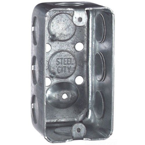 Thomas & Betts Steel City 58361-1/2  Steel Electrical Box 1-7/8" Depth Image 0