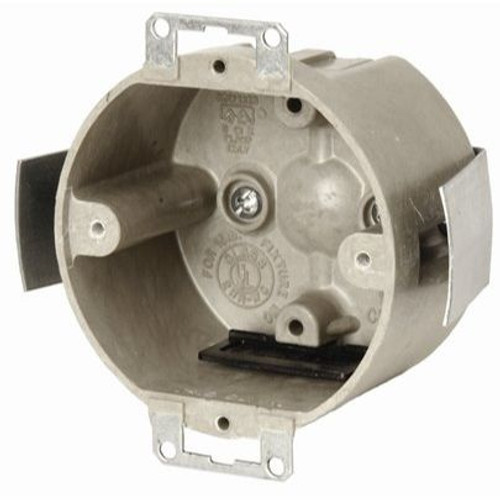 Allied Moulded 9338-ESK  Fiberglassbox 4" Round Old Work Outlet Box Image 0 Allied Moulded 9338-ESK  Fiberglassbox 4" Round Old Work Outlet Box Image 0