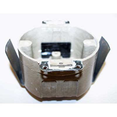 Allied Moulded 9338-ESK  Fiberglassbox 4" Round Old Work Outlet Box Image 1