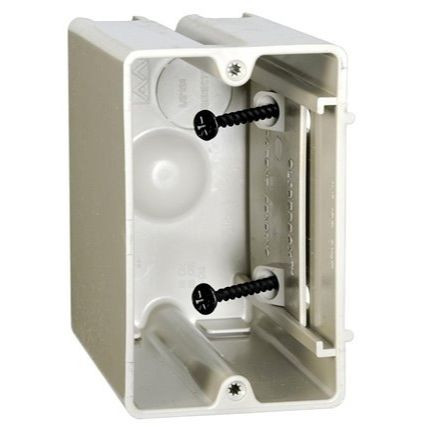 Allied Moulded SB-1  SliderBox Single Gang Adjustable Outlet Box Image 0