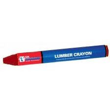 C.H. Hanson 10365  4-1/2" Lumber Crayon - Red - 12 per Package Image 0